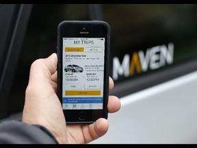 General Motors Co. is expanding its car-sharing service outside the United States for the first time with the official launch of Maven in Toronto.