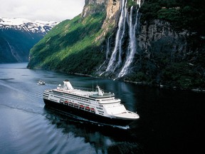 Ms Madam in Norwegian Fjord.