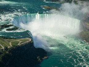 “The attraction to the rushing water, I find that fascinating,” says Clarkson, a former journalist who grew up in Niagara. “And also very dangerous.”