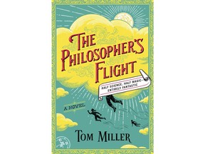 This book cover image released by Simon & Schuster shows "The Philosopher's Flight," a novel by Tom Miller. (Simon & Schuster via AP)