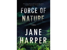 This cover image released by Flatiron Books shows "Force of Nature" a novel by Jane Harper. (Flatiron Books via AP)