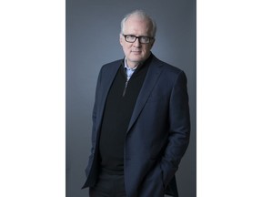 In this Jan. 16, 2018 photo, Tracy Letts poses for a portrait in New York. Letts, who has supporting roles in "Lady Bird" and "The Post," is also a Pulitzer Prize- and Tony Award-winning playwright.