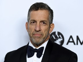 FILE - In this Oct. 13, 2017 file photo, Kenneth Cole attends the 2017 amfAR Inspiration Gala Los Angeles in Beverly Hills, Calif. Cole has resigned as chairman of the board of the AIDS charity amfAR. The group's board of trustees says Cole and several other trustees agreed to "graciously" resign after the board implemented term limits and Cole had served longer than the new limits that were adopted. But the move also comes as federal prosecutors in Manhattan look into financial dealings in 2015 between amfAR, Harvey Weinstein and the American Repertory Theater, which produced Weinstein's musical "Finding Neverland."