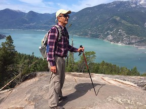 A photograph released on Feb. 11, 2018, by the family of Iranian-Canadian environmentalist Kavous Seyed-Emami shows him at an unidentified location. The professor died recently while being interrogated in prison in Iran. Authorities claimed he committed suicide.