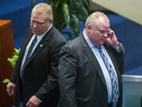 Whatever his shortcomings, Rob Ford cut Toronto’s expenses, ”the gravy train” as he called it, at a rate of $640 million for a full mayoral term. With his brother, Ontario gets all Rob’s good points and few of his weaknesses