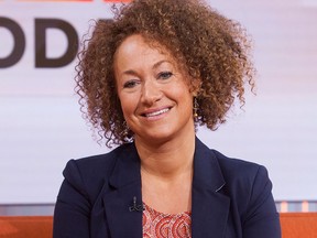 Rachel Dolezal, a former leader of the NAACP (National Association for the Advancement of Colored People) in the United States, has white parents but identifies as being transracial. She is seen on the set of NBC's Today show on June 16, 2015.