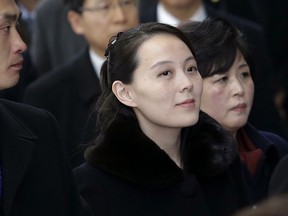 Kim Yo Jong,  sister of North Korean leader Kim Jong Un, arrives at the Incheon International Airport in Incheon, South Korea, Friday, Feb. 9, 2018.  The sister of the North Korean leader on Friday became the first member of her family to visit South Korea since the 1950-53 Korean War as part of a high-level delegation attending the opening ceremony of the Pyeongchang Winter Olympics.
