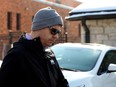 Shawn Roy leaves court in Barrie, Ont., on Wednesday, Feb. 14, 2018. Roy was convicted of sexually assaulting Kassidi Coyle, 20. She killed herself after the attack in 2016.