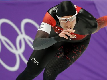 Ted-Jan Bloeman, silver in men's 5,000-metre speed skating.