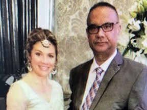 Prime Minister Justin Trudeau's wife, Sophie Grégoire Trudeau, was photographed with convicted would-be assassin Jaspal Singh Atwal at a function in India on Tuesday, Feb. 21, 2018.