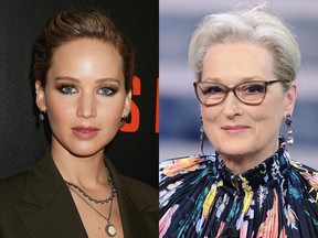 Jennifer Lawrence and Meryl Streep.