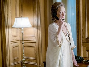 Meryl Streep and her caftan in The Post.