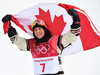 Canadaâs Sebastien Toutant won the gold medal in snowboard big air on Saturday morning, as many of the favourites struggled to land their tricks.