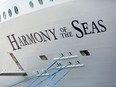 Royal Caribbean Cruise Ltd.'s Harmony of the Seas Oasis-class cruise ship in Southampton, England, on May 20, 2016.