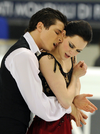 Tessa Virtue and Scott Moir at the World’s in Turin, 2010.