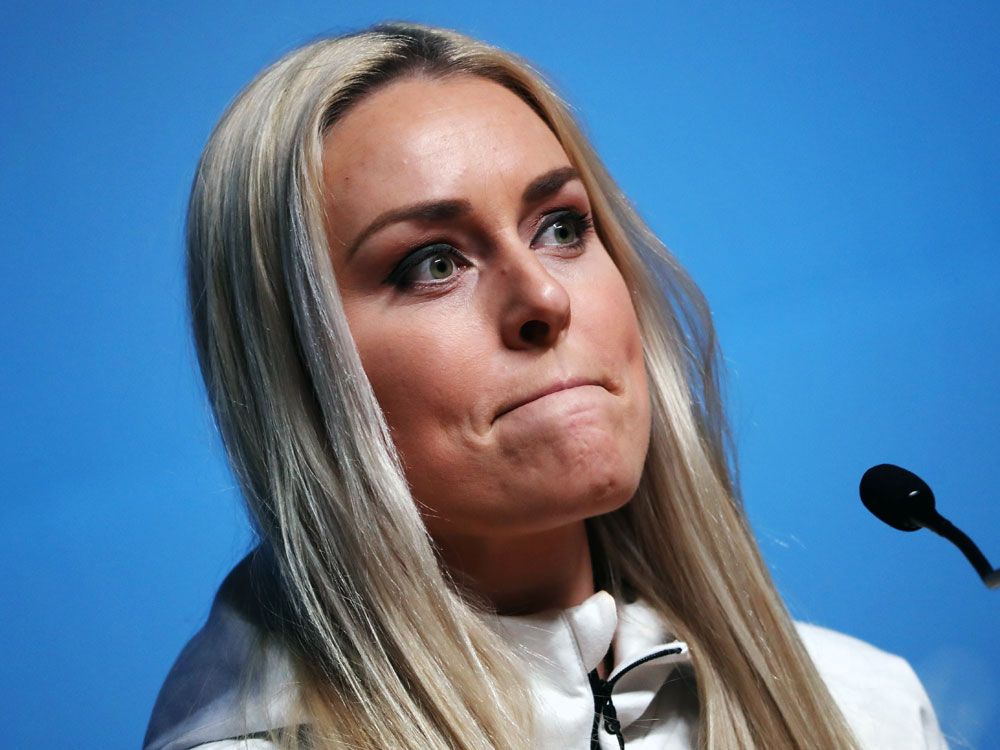 With raw emotions serving as backdrop, Lindsey Vonn roars into final ...