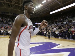 Arizona's Deandre Ayton walks off the court after the team's 78-75 loss to Washington in an NCAA college basketball game Saturday, Feb. 3, 2018, in Seattle.