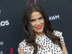 FILE - In this May 28, 2015 file photo, Karla Souza attends the "How To Get Away With Murder" ATAS Event at Sunset-Gower Studios in Los Angeles. Mexico's largest television network Televisa, said Wednesday, Feb. 21, 2017, that it has severed ties with independent producer Gustavo Loza, after Souza said she was raped early in her career by a producer she did not name.