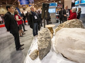 Members of the mineral industry gather for the PDAC conference at the Metro Toronto Convention Centre.