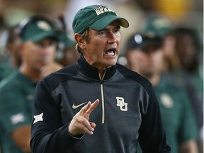 Art Briles, 61, was fired after an investigation by a law firm found that over several years the school mishandled numerous sexual assault allegations, including some against football players.