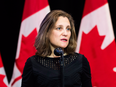 Foreign Minister Chrystia Freeland: “Canadians are rightly concerned about how arms could be used to perpetuate regional and international conflicts in which civilians have suffered and lost their lives.”