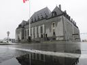 Der Oberste Gerichtshof von Kanada wird am 2. November 2017 in Ottawa gezeigt. 