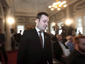 Nova Scotia's health minister says the government is bolstering collaborative care across the province creating seven new teams and strengthening 16 others. Nova Scotia Finance Minister Randy Delorey arrives for a press conference before presenting the budget at the legislature in Halifax on Thursday, April 27, 2017.