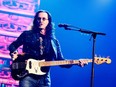 Geddy Lee of the band Rush performs in concert at the Wells Fargo Center on Thursday, June 25, 2015, in Philadelphia.