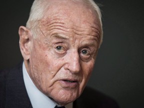 Barrick Gold chairman Peter Munk is shown in Toronto, December 4, 2013. Barrick Gold says founder Peter Munk died peacefully in Toronto today. He was 90.