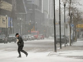 High winds and falling snow made for low visibility in Regina and southern Saskatchewan on Monday, March 6, 2017. Those who received a parking ticket from the City of Regina because their vehicle was stuck in a snowbank can throw it out. On Tuesday afternoon, Mayor Michael Fougere announced all tickets issued between Monday at 6 a.m. through Wednesday at 6 a.m. will be rescinded.