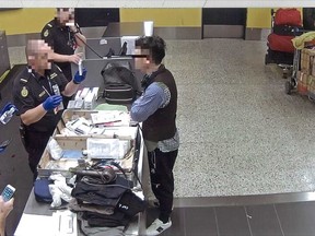 Canadian man stopped at an Australian airport for a baggage search that revealed medical equipment