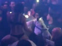 A nightclub in Miami has had its licence revoked after a woman wearing a bikini rode a white horse on to the dance floor.
