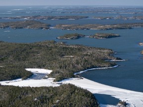 The waters around the Eastern Shore Islands, Nova Scotia, shown in a handout photo, have been announced by Fisheries and Oceans Canada as an "Area of Interest" for a marine protected area.