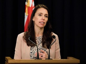 New Zealand Prime Minister Jacinda Ardern pictured in 2017. “I am very happy to say that we did ask the question around those who fit the bill of what other countries have been expelling and we have no-one of that sort in New Zealand,” Prime Minister Jacinda Ardern told Newsroom, a local news website.