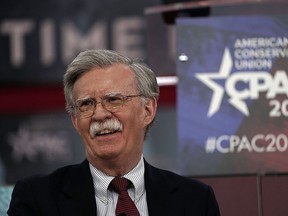 John Bolton speaks at the American Conservative Union's  annual Conservative Political Action Conference on Feb. 22, 2018, in National Harbor, Md.