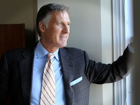 "I want to live in a society where everyone is treated equally and not defined by their race," says MP Maxime Bernier, seen at his office in March 2017.