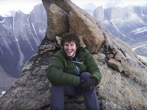 Marc-Andre Leclerc, who died climbing a mountain in Alaska, is shown in a handout photo.