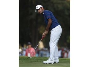 India's Shubhankar Sharma approaches the green on the 16th hole in the final round of the Mexico Championship at Chapultepec Golf Club in Mexico City, Sunday, March 4, 2018.