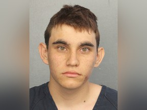 This Feb. 15, 2018 file photo provided by the Broward County Jail shows Nikolas Cruz.