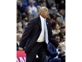 Smith told reporters he was no longer coach as he left a meeting Wednesday, March 14, 2018, with Memphis President M. David Rudd and athletic director Tom Bowen.