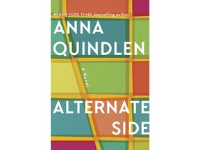 This cover image released by Random House shows "Alternate Side," a novel by Anna Quindlen. (Random House via AP)