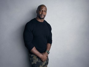In this Jan. 21, 2018, file photo, Terry Crews poses for a portrait to promote the film, "Sorry to Bother You," at the Music Lodge during the Sundance Film Festival in Park City, Utah.