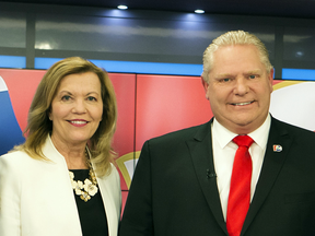 Polls suggest that Christine Elliott and  Doug Ford are neck-and-neck to win the Ontario PC leadership race.