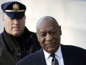 Bill Cosby arrives for a pretrial hearing in his sexual assault case at the Montgomery County Courthouse, Tuesday, March 6, 2018, in Norristown, Pa.