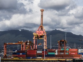 The port of Vancouver in Vancouver, B.C. on Sunday March 9, 2014.