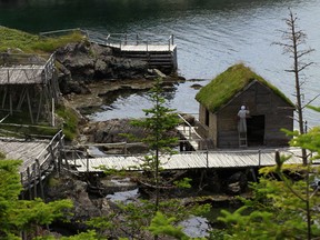 Random Passage site, a recreation of a 19th century fishing outport on Newfoundland's  Bonavista peninsula.