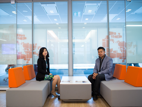With the support of senior management at Samsung Canada, Mabel Ho and Raymond Tang set out to enable a platform for like-minded employees at their office.