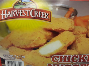 Harvest Creek Chicken Nuggets with a best-before date of Oct. 11, 2018 are being recalled by the company.