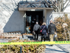 Appraisers arrive at the Toronto home of Barry and Honey Sherman to value items in the home before a cleaning crew arrives, Monday, March 5, 2018.