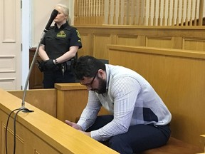 Former St. John's cab driver Lulzim Jakupaj appears in provincial Supreme Court in St. John's, N.L., on Wed. March 28, 2018.